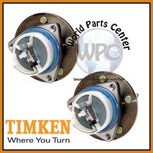 TIMKEN 2 Rear Wheel Bearing Hub Buick Rendezvous Front Wheel Drive 4 Wheel ABS