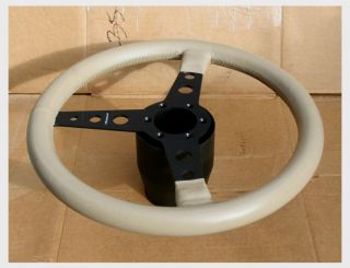 Vintage Momo Flat Prototipo Alpina Steering Wheel Porsche BMW Alfa Ferrari 370mm