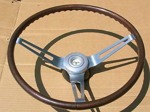 67 68 Buick Riviera GS Skylark Gran Sport RARE GM Wood Steering Wheel Hub Cap