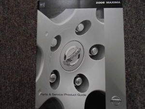 2005 Nissan Maxima Parts Catalog Service Repair Shop Manual Factory Book 05