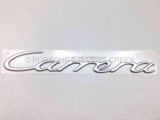 Porsche Carrera Emblem Insignia Logo Script 911 997 99755923701