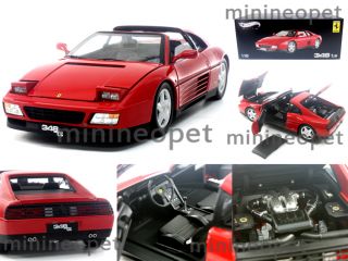 Hot Wheels Elite X5480 Ferrari 348 TS 1 18 Diecast Red