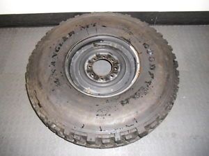 Hummer Hummvee H1 Military Wheel with Tire 16 5 Black