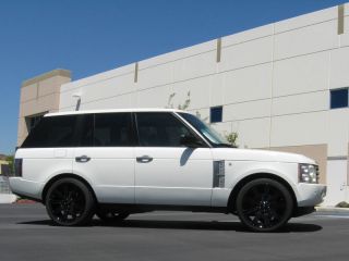 Gloss Black Range Rover Sport Wheels Tires Rims Supercharged HSE Autobiography
