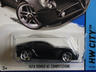 Hot Wheels 2014 Alfa Romeo 8c Competizione Black