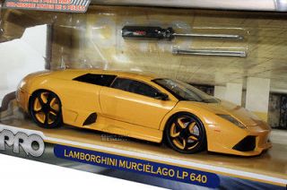 Jada LoPro Lamborghini Murcielago LP640 LP 640 1 24 with Extra Rims Yellow 54021