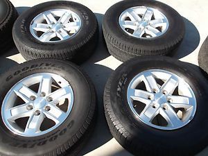 17" GMC Sierra Wheels Tires Rims Yukon Denali Chevy Silverado Tahoe 5296