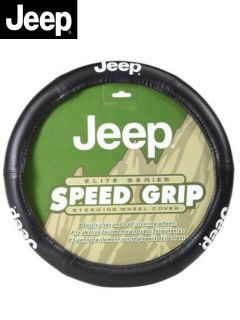 Jeep Elite Mopar Premium Steering Wheel Cover Universal Fit Fast Shipping