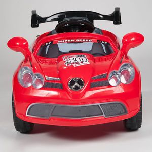 Kids Red McLaren Style Ride on RC Car Remote Control Electric Power Wheels 