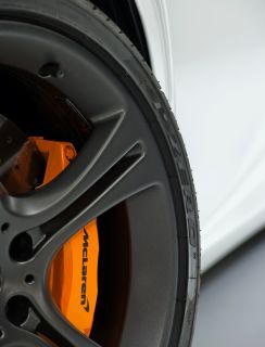4 Genuine Factory McLaren MP4 12C MP412C Optional Stealth Gray Wheels Tires