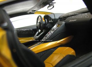 1 18 Welly FX Lamborghini Aventador LP700 4 Matte Black Carpet Floor High PPR