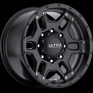 17x9 Black Ultra Mongoose 178 Wheels 8x6 5 12 Chevrolet Avalanche 2500
