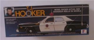 TJ Hooker Dodge Police Car Vtg 80's MPC 1 25 Opened TV Show Model Car Kit