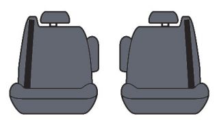 Silverado Covercraft Seatsaver Front Seat Covers SS3245PCGY