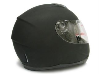 Matte Black Dual Visor Full Face Motorcycle Helmet w Sun Shield s M L XL XXL
