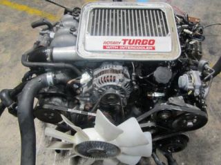 89 91 Mazda RX7 Turbo S5 Rotary Engine Transmission Wire Harness ECU JDM S5 13B
