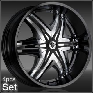 26" Diablo Wheels Rims for for Chevy Ford Dodge RAM Rim Tahoe F150 Expedition