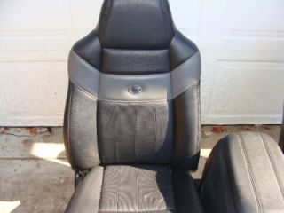 2006 Ford F250 Super Duty Harley Davidson Seats Front and Rear 99 07 F250 F350