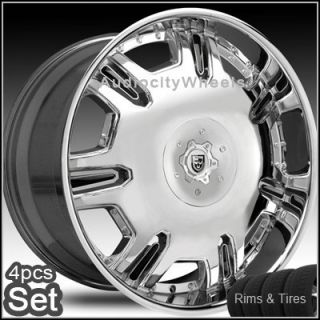26 Rims and Tires Wheels Chevy Ford Lexani Escalade