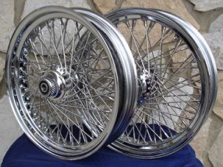 80 Spoke Wheel Set for Harley Chopper Dyna Softail