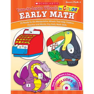 Scholastic Turn To Learn Wheels In Color Early Math