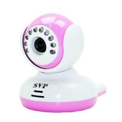 SVP Pink 2.4GHz Wireless Digital Baby Monitor with LCD SVP Baby Monitors