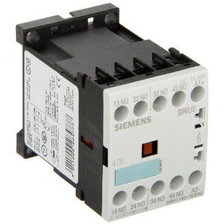 Siemens 3RH11 40 1KB40 Coupling Relay, Size S00, 35mm Standard Mounting Rail, Screw Connection, Varistor Integrated, 40 E Identification Number, 4 NO Contacts, 24VDC Rated Control Supply Voltage