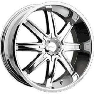Pacer Tenacious 22x9.5 Chrome Wheel / Rim 5x115 & 5x5 with a 15mm Offset and a 83.82 Hub Bore. Partnumber 777C 2291615 Automotive