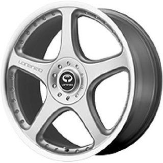 Lorenzo WL028 18x8 Silver Wheel / Rim 5x112 & 5x4.5 with a 40mm Offset and a 72.60 Hub Bore. Partnumber WL02888046440 Automotive