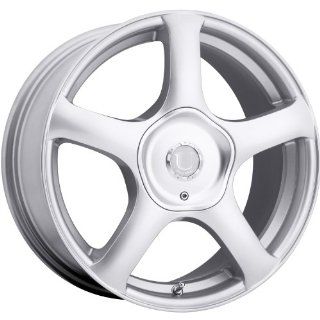 Ultra Alpine 17 Silver Wheel / Rim 5x4.5 & 5x4.25 with a 45mm Offset and a 73 Hub Bore. Partnumber 402 7814+45S Automotive