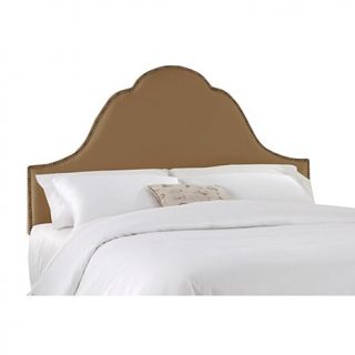 Shantung Arched Headboard   Full/Queen