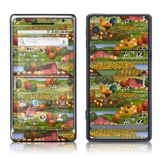 Farm Scenic Design Protective Skin Decal Sticker for Motorola Droid 2 Global Cell Phone Cell Phones & Accessories