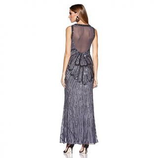 JS Boutique Art Deco Inspired Beaded Long Gown