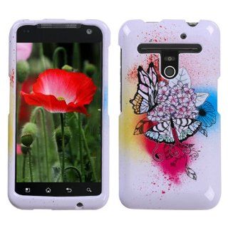 Design Hard Protector Skin Cover Cell Phone Case for LG Revolution VS910 Verizon Wireless   Butterfly Paradise Cell Phones & Accessories