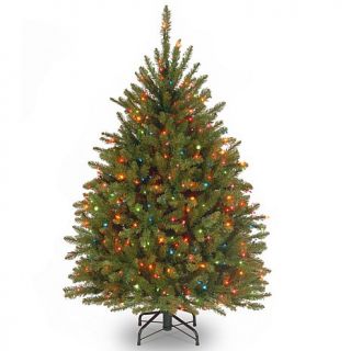 4.5 ft. Dunhill Fir Tree with Multicolor Lights