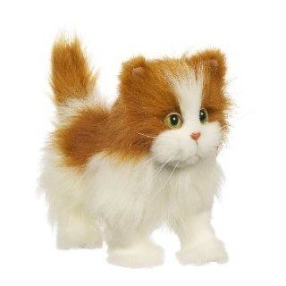 FurReal Friends Lulu Walkin’ Kitty   White/ Orange Toys & Games