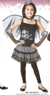 Fun World Girls Goth Punk Fairy Angel Kids Halloween Costume Toys & Games