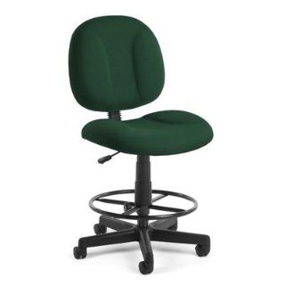 Best Green Task Chair with drafting stool 105 805DK  