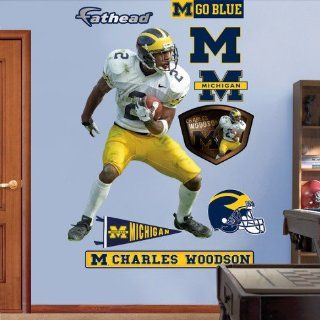 41x72) Charles Woodson University of Michigan Fathead Wall Decal on  PopScreen