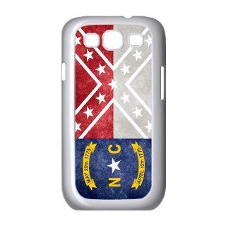 Custom Personalized United States North Carolina State flag Cover Hard Plastic SamSung Galaxy S3 I9300/I9308/I939 Case Cell Phones & Accessories