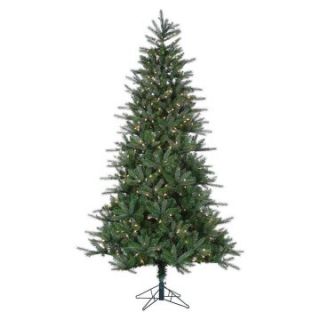 7.5 ft. Pre Lit Natural Cut Franklin Spruce Christmas Tree   Christmas Trees