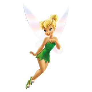 Disney Fairies   Tinkerbell Personalized Giant Wall Decal  27.5W x 30H in.   Wall Decals