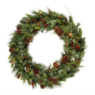 Vickerman 36 in. Cibola Mix Berry Wreath   Christmas Wreaths