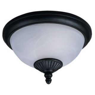 Sea Gull Yorktown Ceiling Light   7.5H in. Forged Iron   Outdoor Ceiling Lights