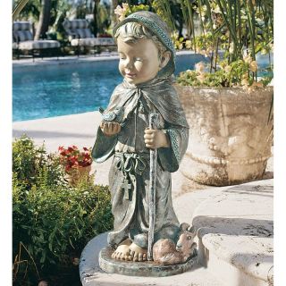 Baby Saint Francis Sculpture   Garden Statues