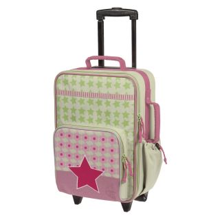 Lassig Kids Mini Rolling Trolley Bag   Starlight Magenta   Luggage