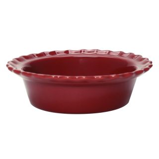 Chantal 5 in. Apple Red Classic Individual Pie Dish   set of 4   Pie Pans