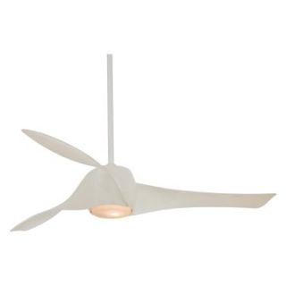 Minka Aire F803 WH Artemis 58 in. Indoor Ceiling Fan   High Gloss White   Ceiling Fans