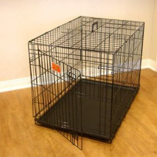 Majestic Pet Single Door Folding Dog Crate Cage   Dog Crates