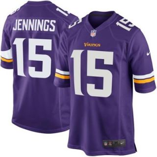 Nike Greg Jennings Minnesota Vikings New 2013 Game Jersey   Purple